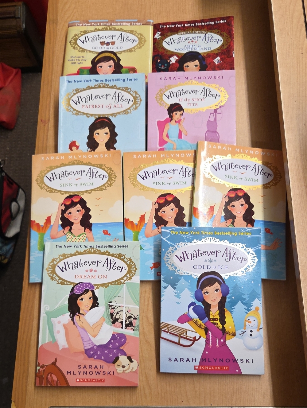 9 Books From Whatever After Series (3 Duplicate #3)